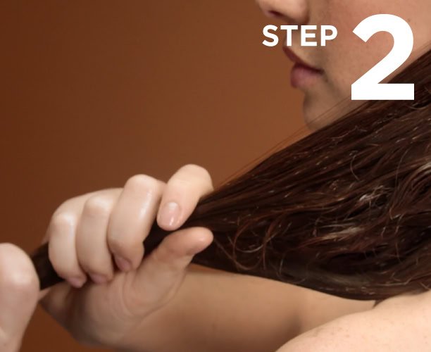 Apply to hair