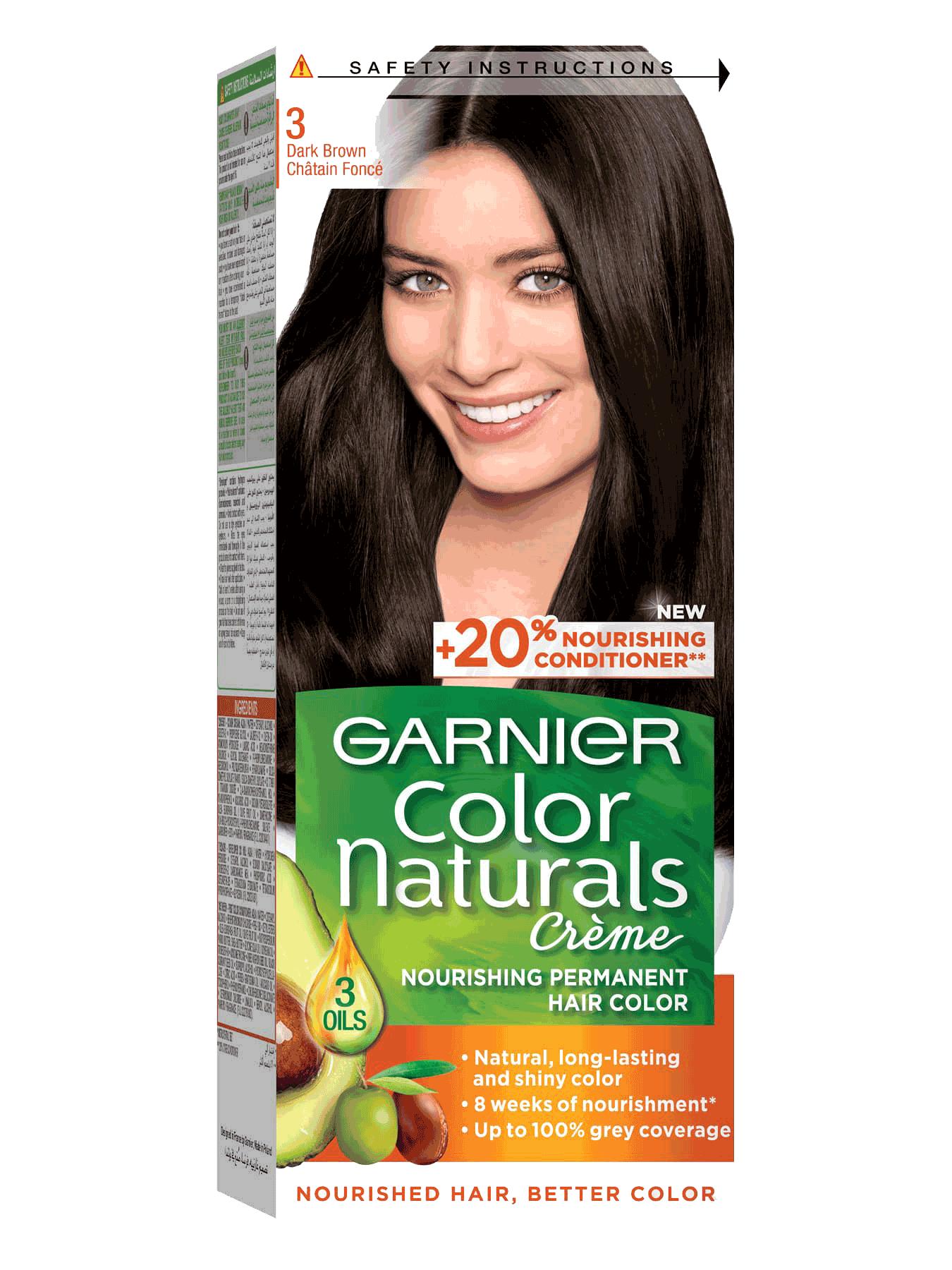 Garnier Black Naturals  Shade 4 Natural Brown 20 ml  20 g  Quick Pantry