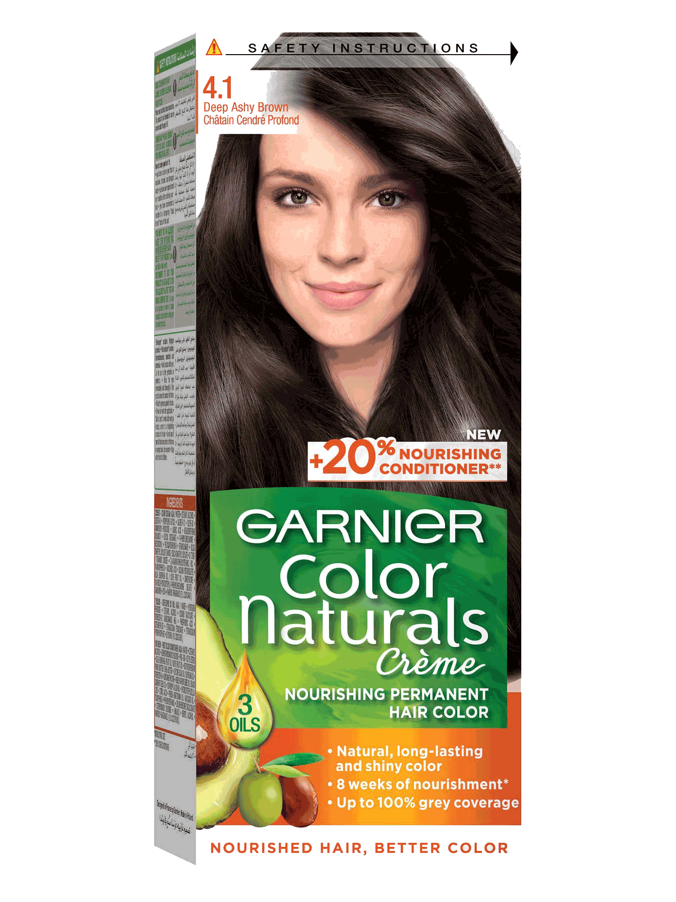  - ASHY BROWN/ COLOR NATURALS/ GARNIER