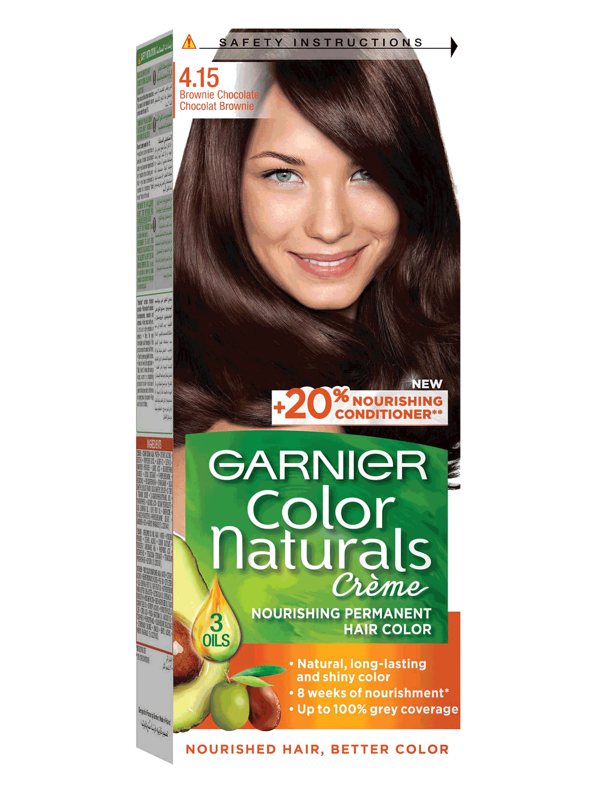 4.15 - BROWNIE CHOCOLATE / COLOR NATURALS/ GARNIER