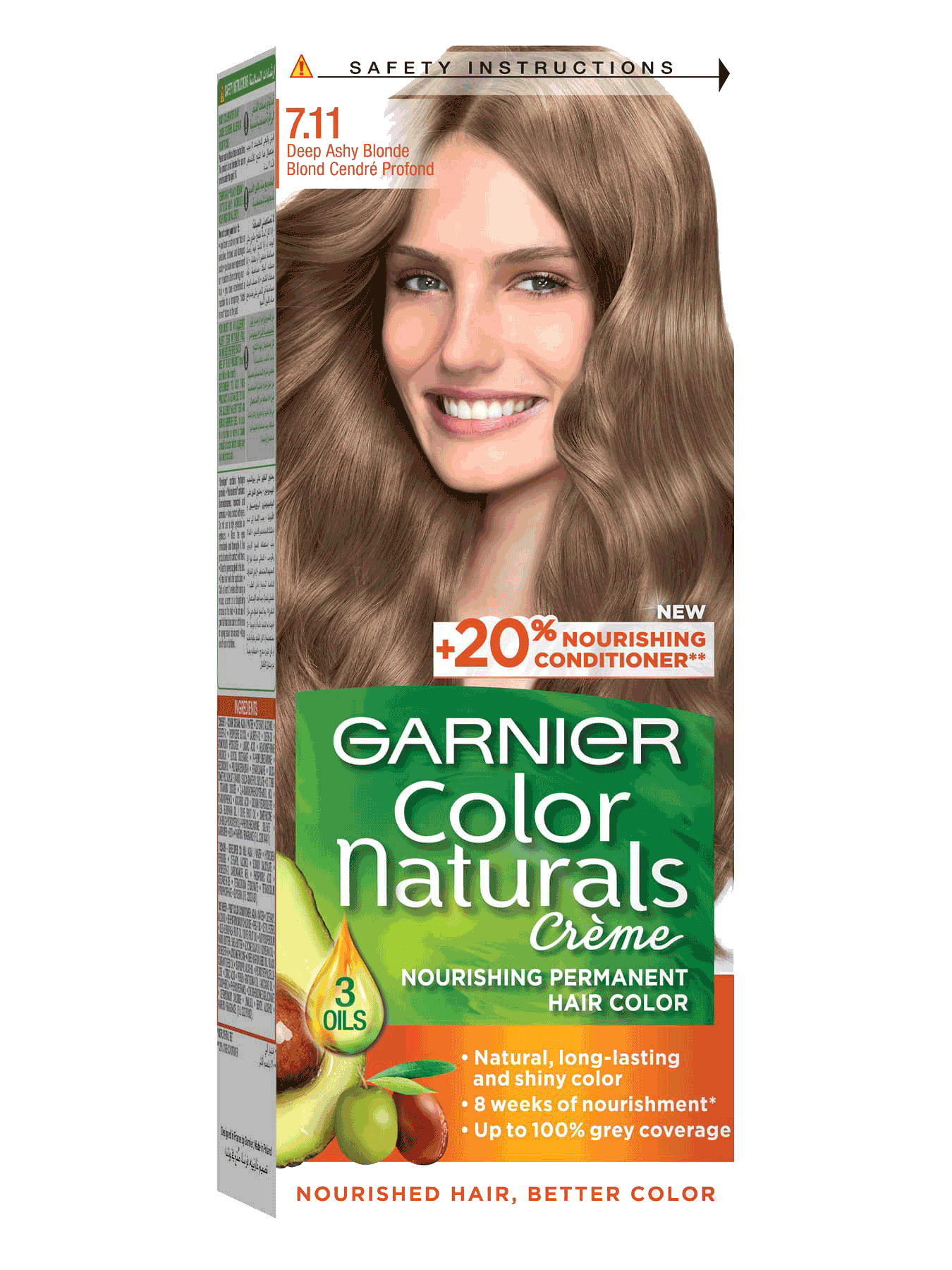  - DEEP ASHY BLONDE/ COLOR NATURALS/ GARNIER