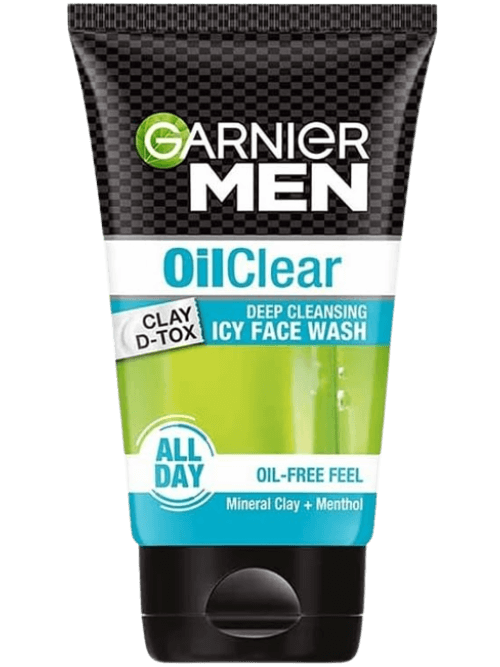 Garnier Men Oil Clear Face Wash Packshot