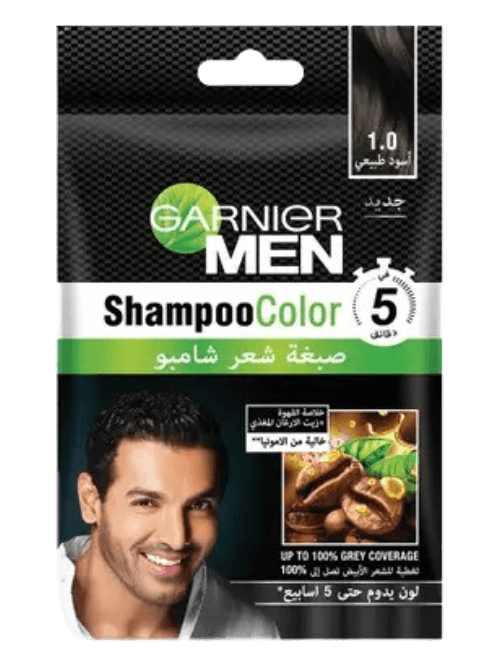 Garnier Men Shampoo Color 10 Natural Black Packshot