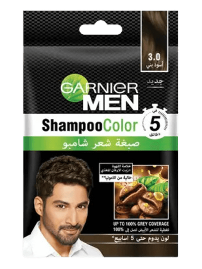 Garnier Men Shampoo Color 30 Black Brown Packshot