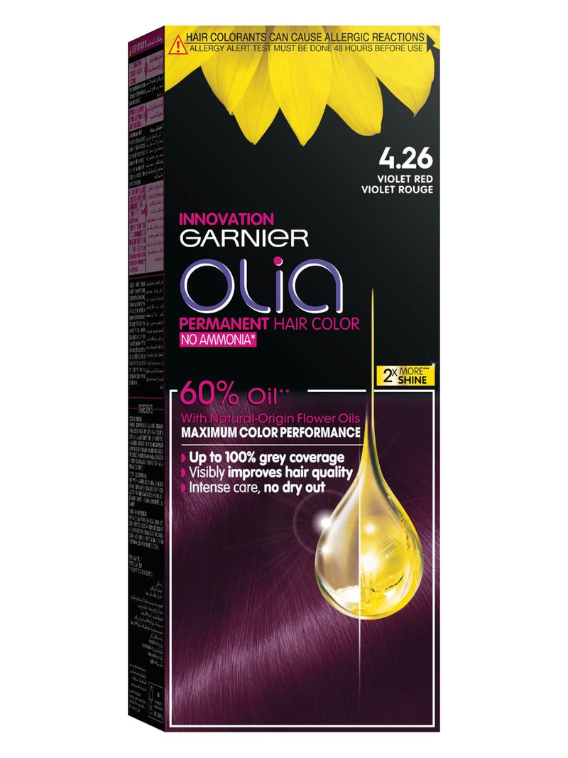Garnier Olia 4 26 Violine Profond Couleur Permanente Sans Ammoniaque garnier-olia-4-26-violine-profond-couleur-permanente-sans-ammoniaque