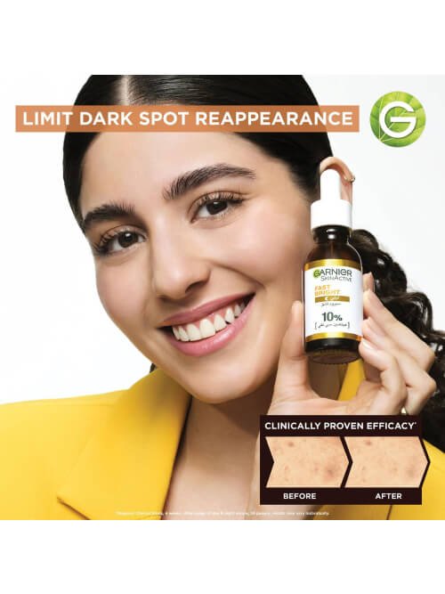 Fast Bright Night Serum Before After