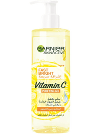 SkinActive Fast Bright Vitamin C Purifying Gel Wash Packshot