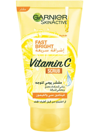 Garnier online face scrub