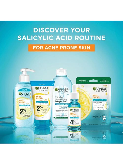 Fast Clear Booster Serum with Salicylic Acid • Garnier Arabia