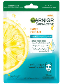 SkinActive Fast Clear Tissue Mask Packshot