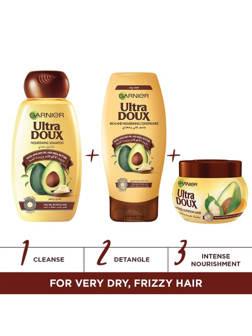 Avocado and Shea Hair Routine