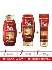 Almond and Castor Hair Routine