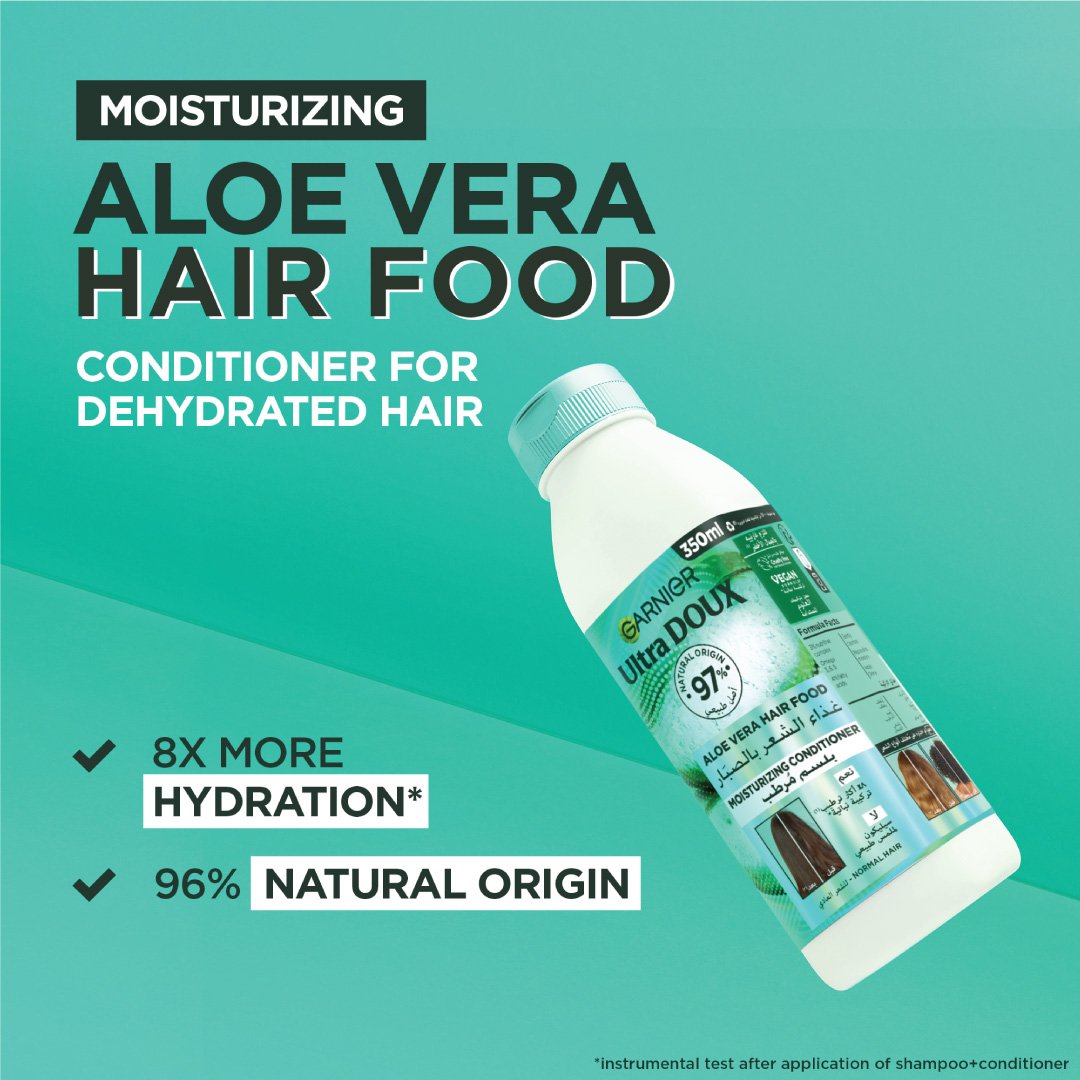 Aloe Vera Hair Food Conditioner For Normal Hair | Garnier Arabia