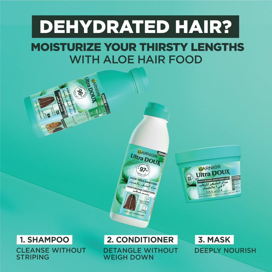 Aloe Vera Hair Food Conditioner For Normal Hair | Garnier Arabia