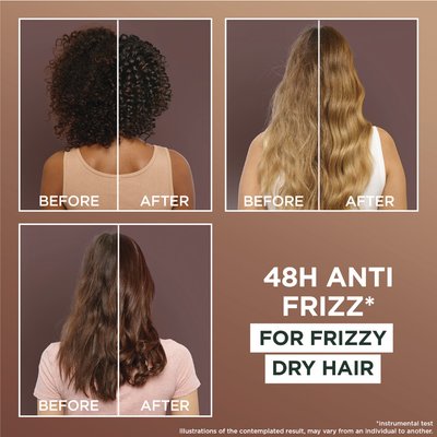Coconut Conditioner Before & After
