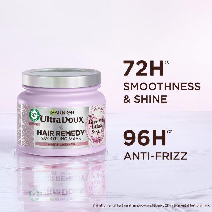 Garnier Ultra Dolce Hair Remedy Mandelmilch Maske – 340 Ml, Intensiv Feuchtigkeitsspendend