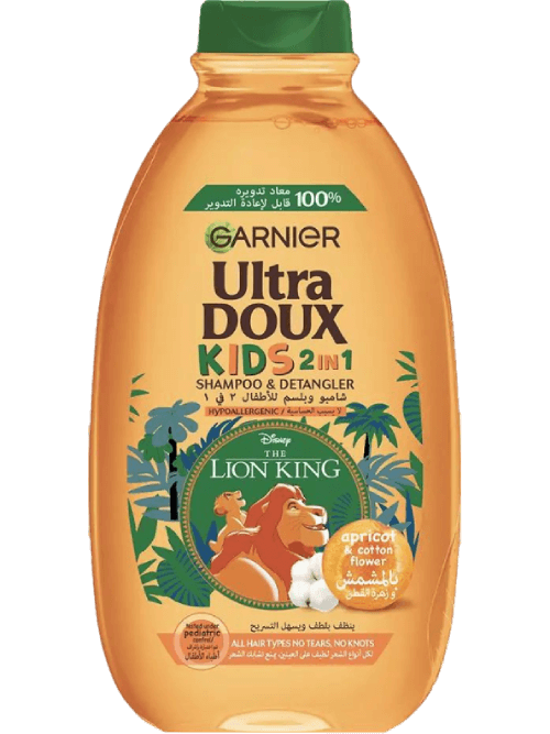 Ultra Doux Kids 2 in 1 The Ling King Shampoo Packshot